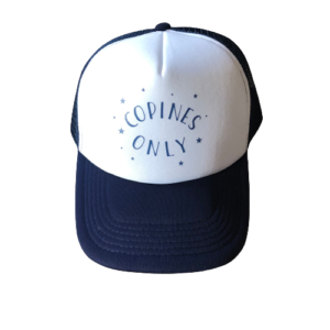 Casquette bleu marine message copines only bleu marine by Destele