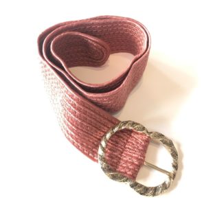 Ceinture terracotta