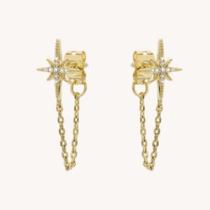 Boucles d'oreilles - Diwali Chain