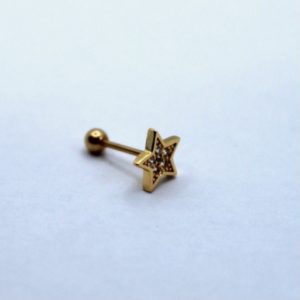 Boucle d'oreille unique Stella