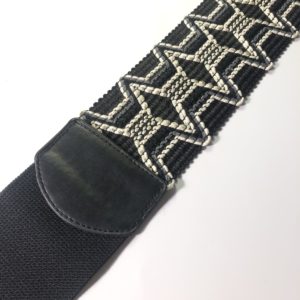 Ceinture noire et blanche