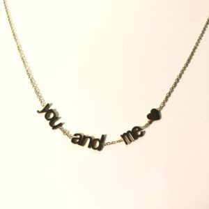 Collier You and Me (plus qu’un)