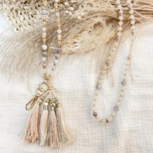 Chaîne pompons pour portable