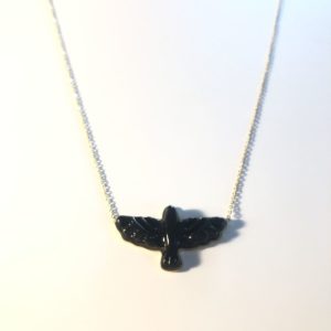 Collier Aigle noir (plus qu’un)