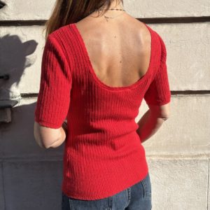 Pull Eloïse rouge
