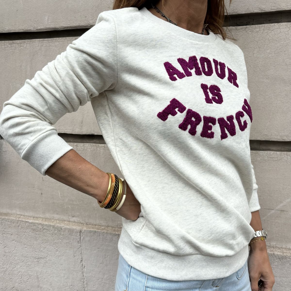 Amour is french sweat best sale