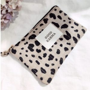 Pochette "Good Karma" beige