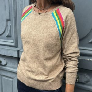 Pull Esmée taupe