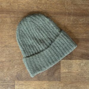 Bonnet kaki baby alpaga