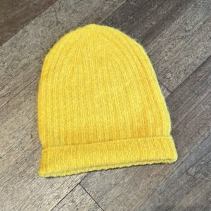 Bonnet safran alpaga