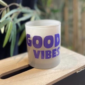 Bougie parfumée « Good vibes »