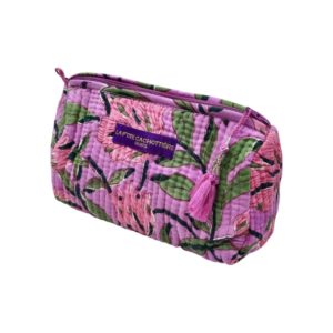 Trousse de toilette India lilas