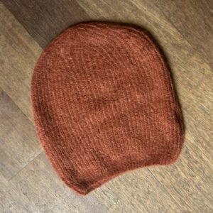 Bonnet terracotta alpaga