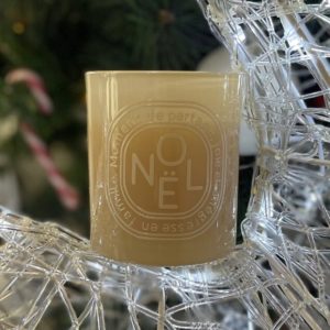 Bougie parfumée « Noël » beige