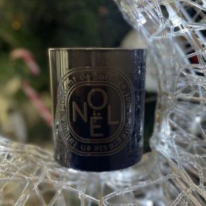 Bougie parfumée « Noël » noire