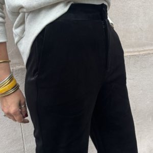 Pantalon Cesar velours noir