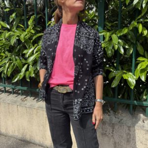 Gilet Bandana noir