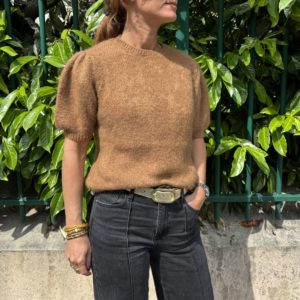 Pull Jules camel kid mohair