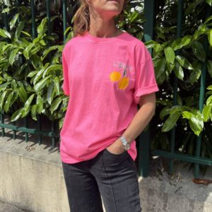 Tee-shirt Limon rose