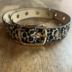 Ceinture leo beige
