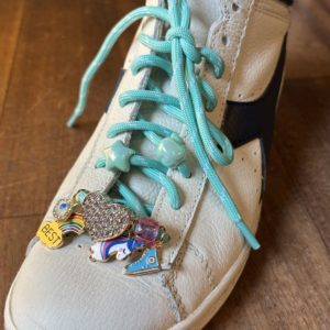 Lacets charm’s turquoise