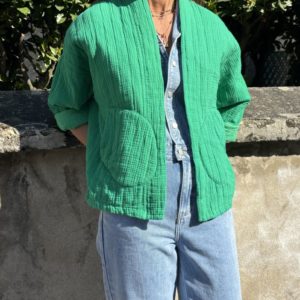 Veste MAHÉ verte
