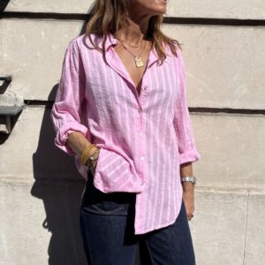 Chemise Louisa rose