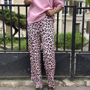 Pantalon Roma rose