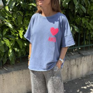 Sweat « Amor » denim