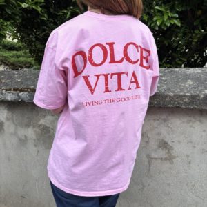 Tee-shirt DOLCE VITA rose