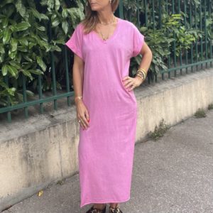 Robe Jeanne rose