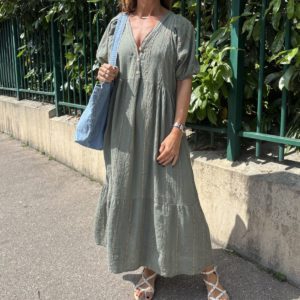 Robe Julia kaki