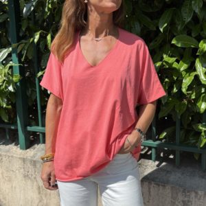 Tee-shirt Noé corail