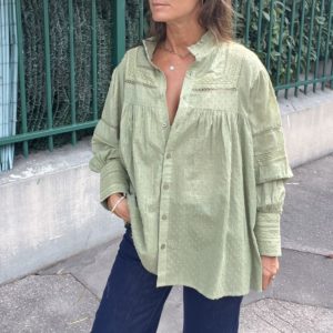 Chemise Paula kaki