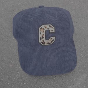 Casquette velours marine C Léo