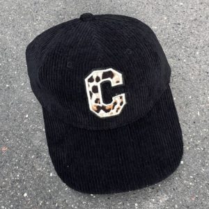 Casquette velours noir C Léo