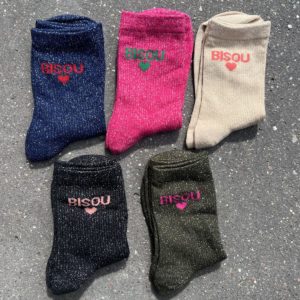 Chaussettes pailletées BISOU