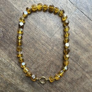 Collier Vadim ambre