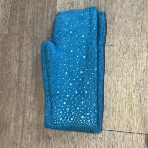 Mitaines Elie bleu canard