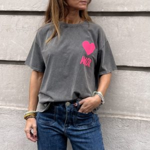 Tee-shirt Amor noir