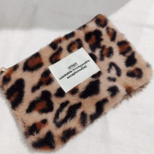 Pochette leopard "unique"
