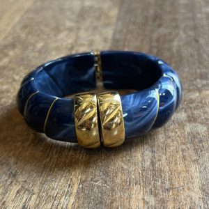 Manchette Alma bleue