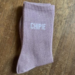 Chaussettes à paillettes CHIPIE parmes