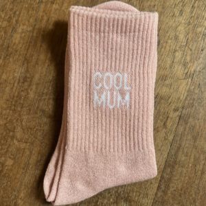 Chaussettes à paillettes COOL MUM rose