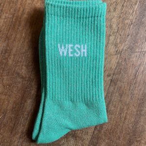 Chaussettes à paillettes WESH vertes