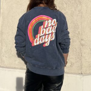 Sweat no bad days bleu