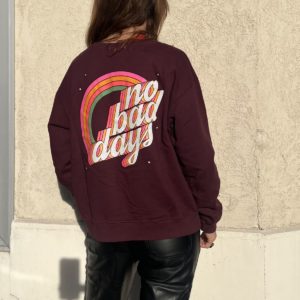 Sweat no bad days bordeaux