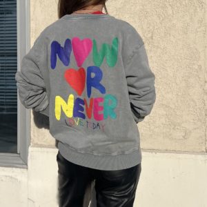 Sweat now or never gris
