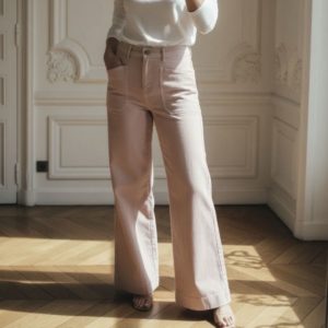 Pantalon Joe rose clair