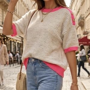 Pull Auguste beige